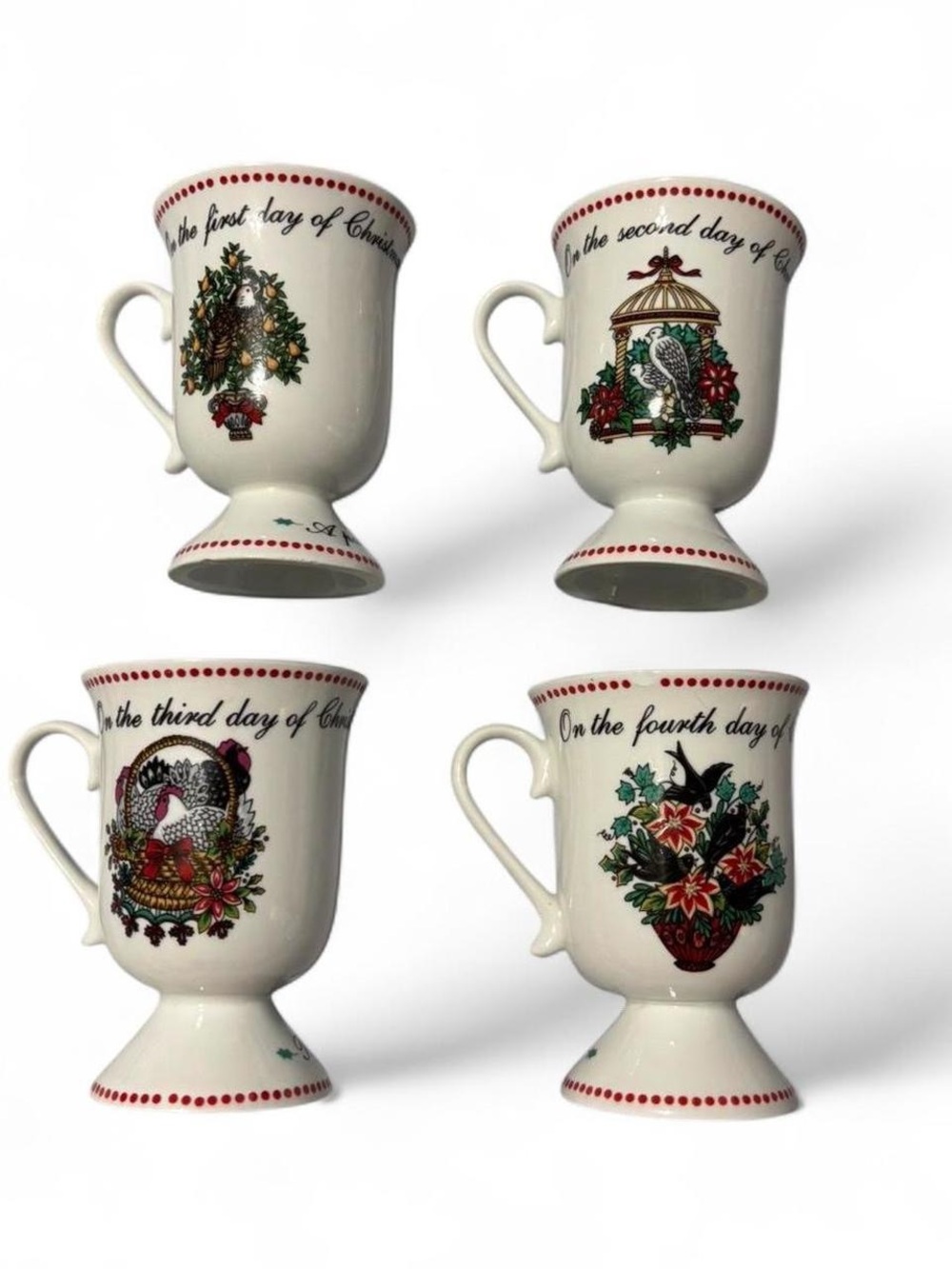 Set of 4 Domestication mugs